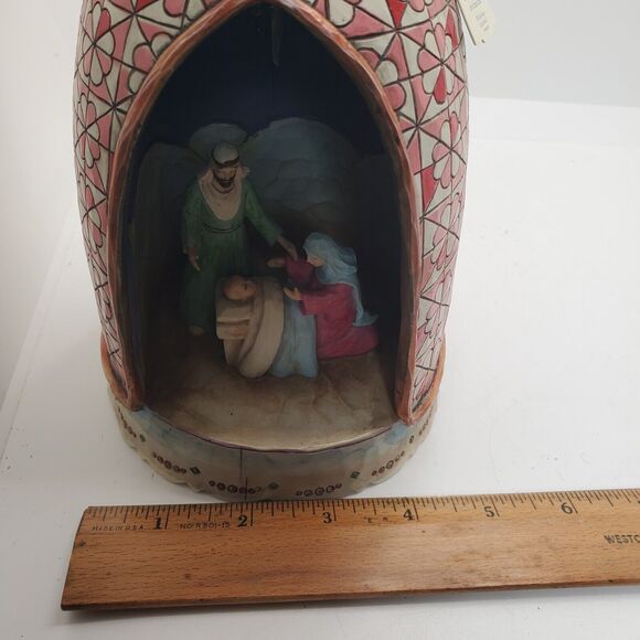 Jim Shore Glory to the Newborn King Angel Nativity Scene Diorama *no light - Picture 8 of 13